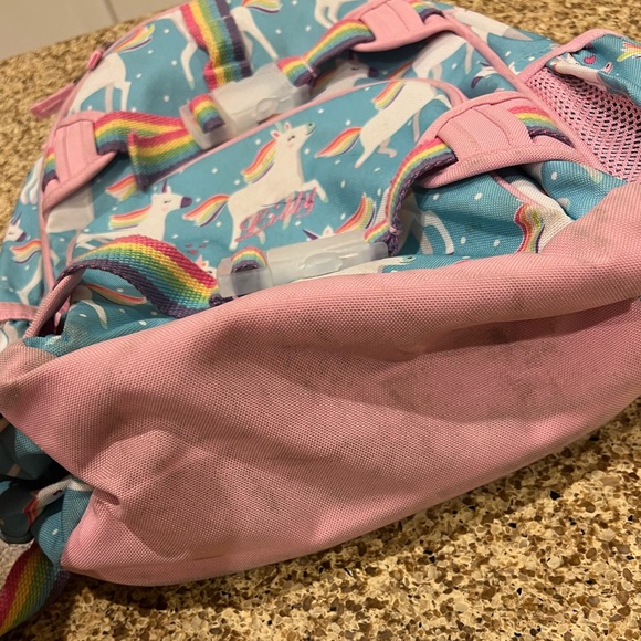 Pottery Barn Kids Unicorn Parade Small Mackenzie Backpack and Lunchbox "Lilly" - Picture 3 of 9